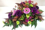 Purple Single Ended funerals Flowers